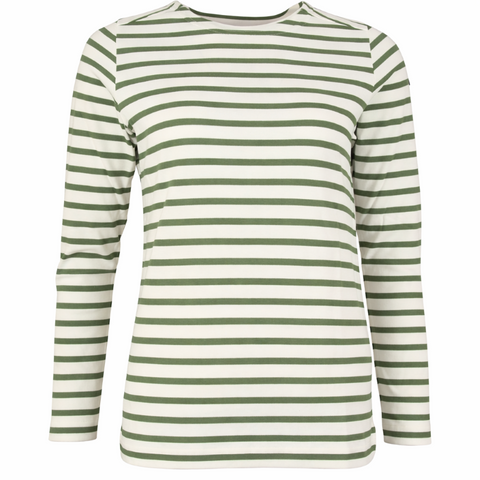 marinière femme écru vert haut de gamme Portugal