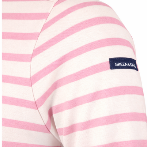 MARINIERE  ECRU/ROSE