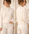 GILET CARDIGAN ECUME IVOIRE