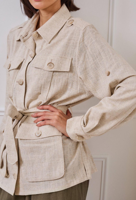 SAHARIENNE FEMME BEIGE