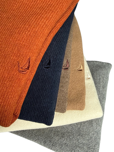 PULL HOMME 80% LAINE ECRU