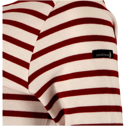 marinière femme écru rouge style marin chic