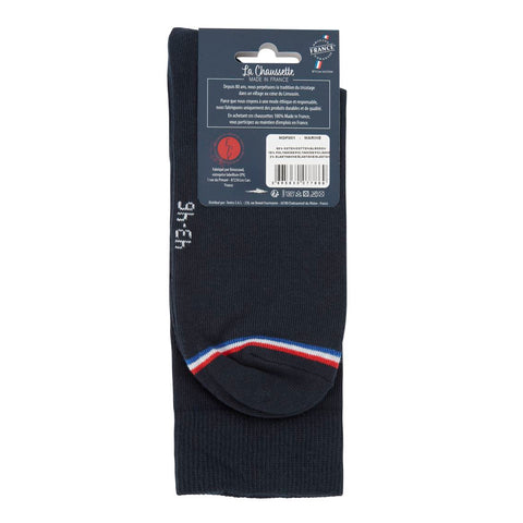 CHAUSSETTES HOMME MADE IN FRANCE BLEU MARINE