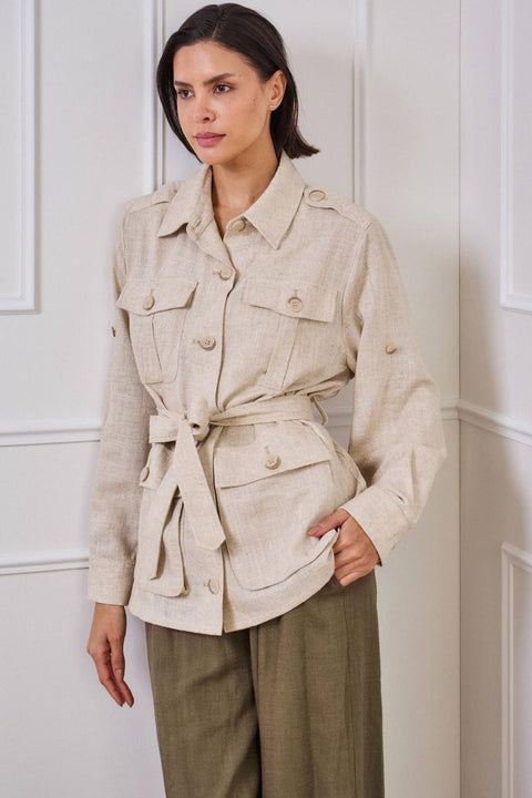 SAHARIENNE FEMME BEIGE