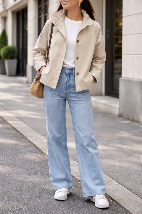 VESTE TRENCH VICTORIA BEIGE