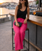PANTALON LIN ALIZÉ FUCHSIA