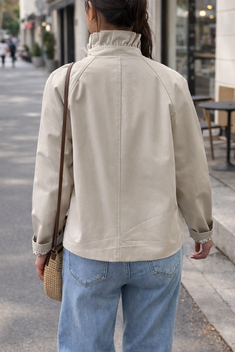 VESTE TRENCH VICTORIA BEIGE