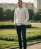 PULL HOMME 80% LAINE ECRU